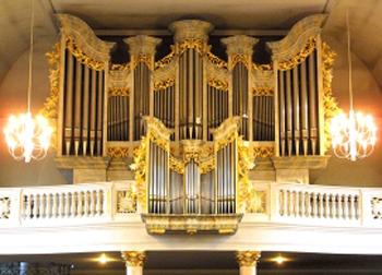 1987 Mayer organ, Catholic parish church of Saarlouis-Lisdorf