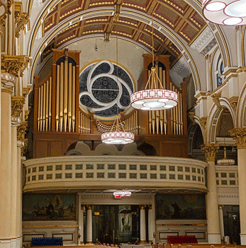 Peragallo organ, Saint Leonard of Port Maurice Parish, Boston
