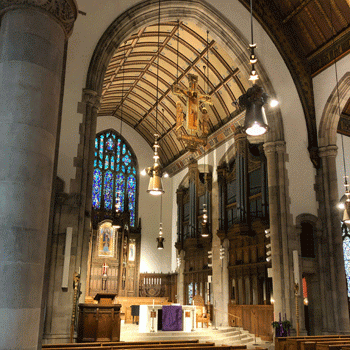 Schantz organ, St. Mary Catholic Church, Cincinnati