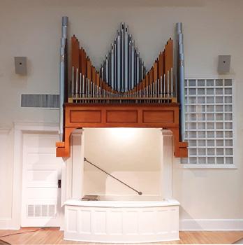 Schlueter rebuild of Wicks organ, Edison Baptist Church, Edison, Georgia