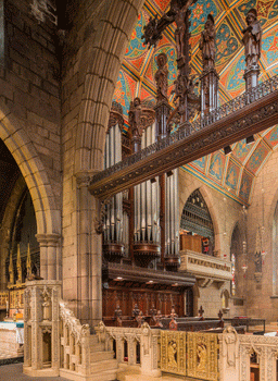 St. Mark’s Episcopal Church, Philadelphia, Pennsylvania, Aeolian-Skinner organ (photo credit: Len Levasseur)