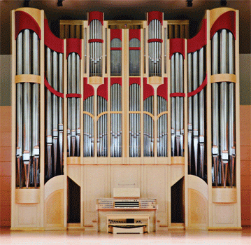University of Nevada, Las Vegas, Beckerath organ (photo credit: Dorothy Young Riess)