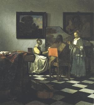 The Concert, Johannes Vermeer