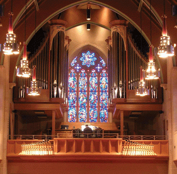Kegg organ, Zion Lutheran Church, Wausau, Wisconsin