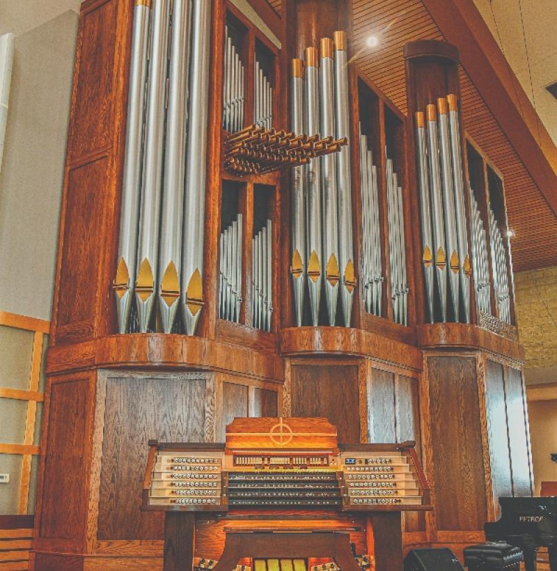 Peragallo organ (photo credit: Michael Harker)