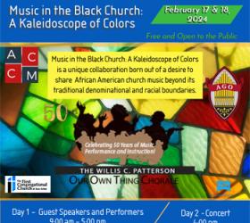Music in the Black Church: A Kaleidoscope of Colors