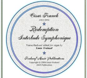 César Franck, Interlude Symphonique 