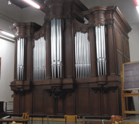 Pierre Schyven organ in Baroque case