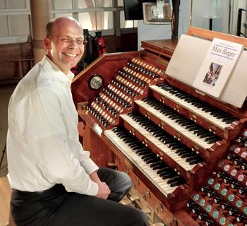 Jens Korndörfer at the 1884 Walcker organ, Cathedral, Riga, Latvia