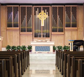 Lewtak organ, Chapel by the Sea, Clearwater, Florida