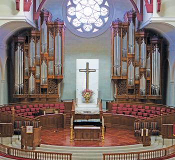 2002 Mander organ, Peachtree Road United Methodist Church, Atlanta, Georgia