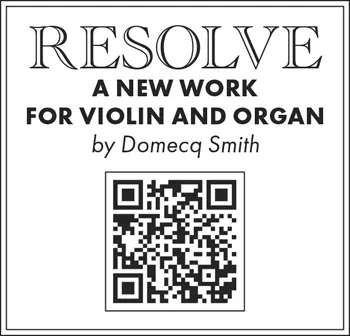 Resolve for violin and organ