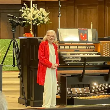 Wilma Hoyle Jensen at St. George’s Episcopal Church, Nashville, Tennessee