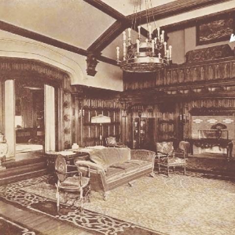 The Music Room of Hawthorn Hall