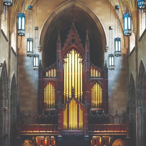 1846 Henry Erben organ case, Trinity Church Wall Street
