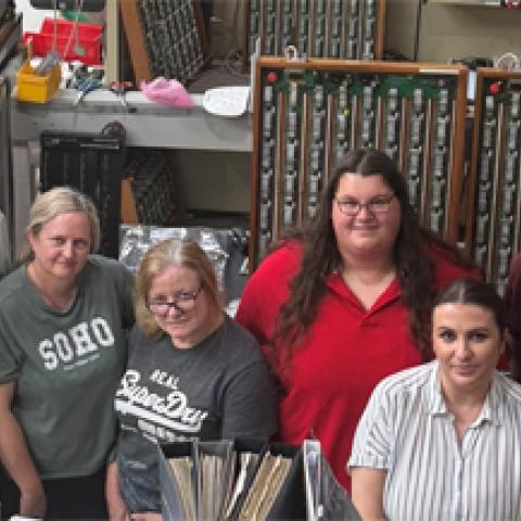 Chris Betts, Sunny Betts, Lisa Woods, Tracey Hunter, Choe Lunn, Monika Musial, and Adrian Wadey